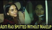 Aditi Rao Hydari Spotted Without Makeup In Bandra | Bollywood Events