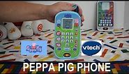 Vtech Peppa Pig Let's Chat Learning Phone Demonstration