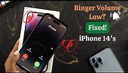 iPhone 14/Pro/Max: How To Fix Ringer Sound Volume Gets Low on Incoming Calls! [Not Ringing]