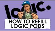 How to refill a logic vape kit - The Only Way - Logics Compact HACKED!