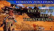 Horizon Zero Dawn: Easiest Way to Kill a Thunderjaw!