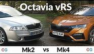 Skoda Octavia vRS: Mk2 vs Mk4