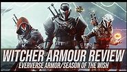 Destiny 2: Witcher Armor Review | Season of the Wish