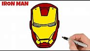 How to Draw Iron Man | Easy Drawing