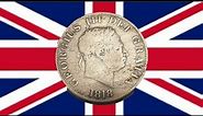 UK 1818 Half Crown Coin