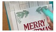 Vintage Merry Christmas sign
