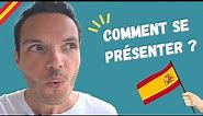 Présentation en espagnol 👋 Vocabulaire espagnol essentiel ! 🇪🇸