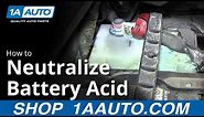 How To Neutralize & Clean Battery Acid Corrosion