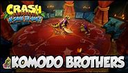 Crash Bandicoot 2 - "Komodo Brothers" BOSS Fight (PS4 N Sane Trilogy)