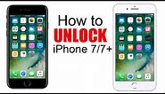 How to Unlock iPhone 7 & iPhone 7 Plus - AT&T, T-Mobile, MetroPCS, Xfinity, Telus, Any Carrier