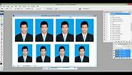 How to Create 4x6 3x4 size Auto in Photoshop CS3