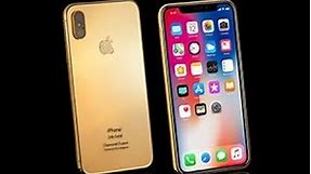 24k Gold iPhone XS Diamond Cluster| Goldgenie | Video