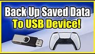 How to Back Up Saved Data on PS5 to USB Device (Best Method!)