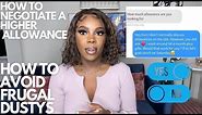HOW TO NEGOTIATE ALLOWANCES & NOT GET SCAMMED ON SUGAR DADDY SITES!!!
