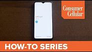 Samsung Galaxy A10e: Getting Started (3 of 16) | Consumer Cellular