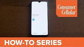 Samsung Galaxy A10e: Getting Started (3 of 16) | Consumer Cellular