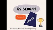 5S Slogan Contest Winner selection (10-10-2022 to 17-10-2022)