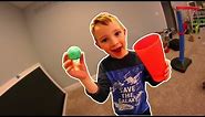 6 YEAR OLD MAKES EPIC TRICK SHOTS!