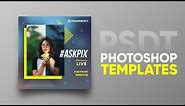 The New “PSDT” File to Create Photoshop Templates!