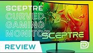 Sceptre 24" Curved 75Hz Gaming Monitor Review | C248W-1920RN
