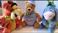 Lot of 3 winnie the pooh plush musical mech toys
