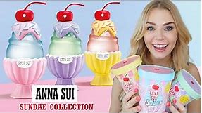 NEW ANNA SUI SUNDAE COLLECTION PERFUME REVIEW PRETTY PINK, MELLOW YELLOW, VIOLET VIBE | Soki London