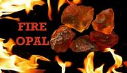 How To Cut Gemstones - Fire Opal