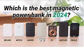 Which is the best magsafe power bank in 2024 | Anker & Apple & Belkin & xCool power bank reveiw