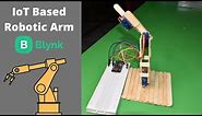 IoT based Robotic Arm using ESP8266 NodeMCU | Blynk 2.0 New | IoT Projects
