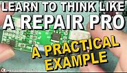 How to Think like a Repair Pro - Learn to Fix Random Electronic Devices, No Schematic or Datasheet