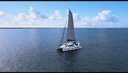 Sailing Across the Gulf Stream to the Bahamas on a 50' Catamaran - Xquisite!
