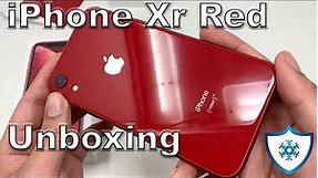 iPhone Xr Product Red Unboxing & First Look