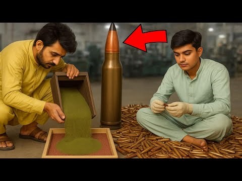 How 9mm Ammo is Made || Inside The Factory
