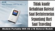Unboxing Modem Wifi 4G LTE with Power Bank SMARTCOM SM9050 PRO 6000mAh