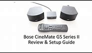 Bose CineMate GS Series II Speakers Review & Setup Guide (2013)