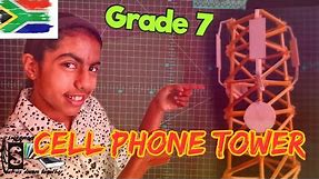 Grade 7 Cell Phone Tower Project