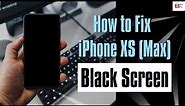 Fix iPhone XS (Max) Black Screen But Still On/Working, Black Screen of Death Problem, Blank Display