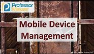 Mobile Device Management - SY0-601 CompTIA Security+ : 3.5