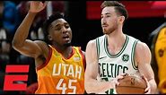 Gordon Hayward returns to Utah in Celtics' loss vs Jazz | NBA Highlights