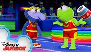 Teammates Gonzo and Kermit | Muppet Babies | @disneyjunior