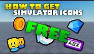 How To Get Simulator Icons For FREE!