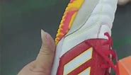 Adidas Top Sala IC Indoor & Futsal Soccer Shoes - White/Red/Yellow