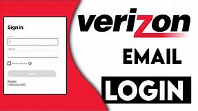 How to login to Verizon Email