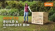 How to build a compost bin | STIHL
