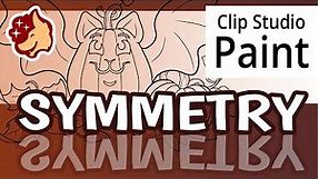 Symmetry in Clip Studio Paint - The Symmetrical Ruler