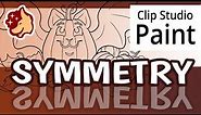 Symmetry in Clip Studio Paint - The Symmetrical Ruler