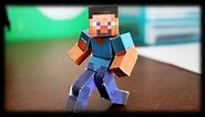 How to make the Ultimate Bendable Steve (Minecraft Papercraft)