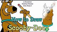 How to Draw "SCOOBY-DOO" | Drawing Tutorial