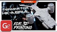 Terminator HK-Aerial 3D Printing Model | Assembly by Gambody