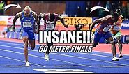 THIS IS UNBELIEVABLE! || Men's 60 Meter Dash Finals - The 2022 World Indoor Championships
